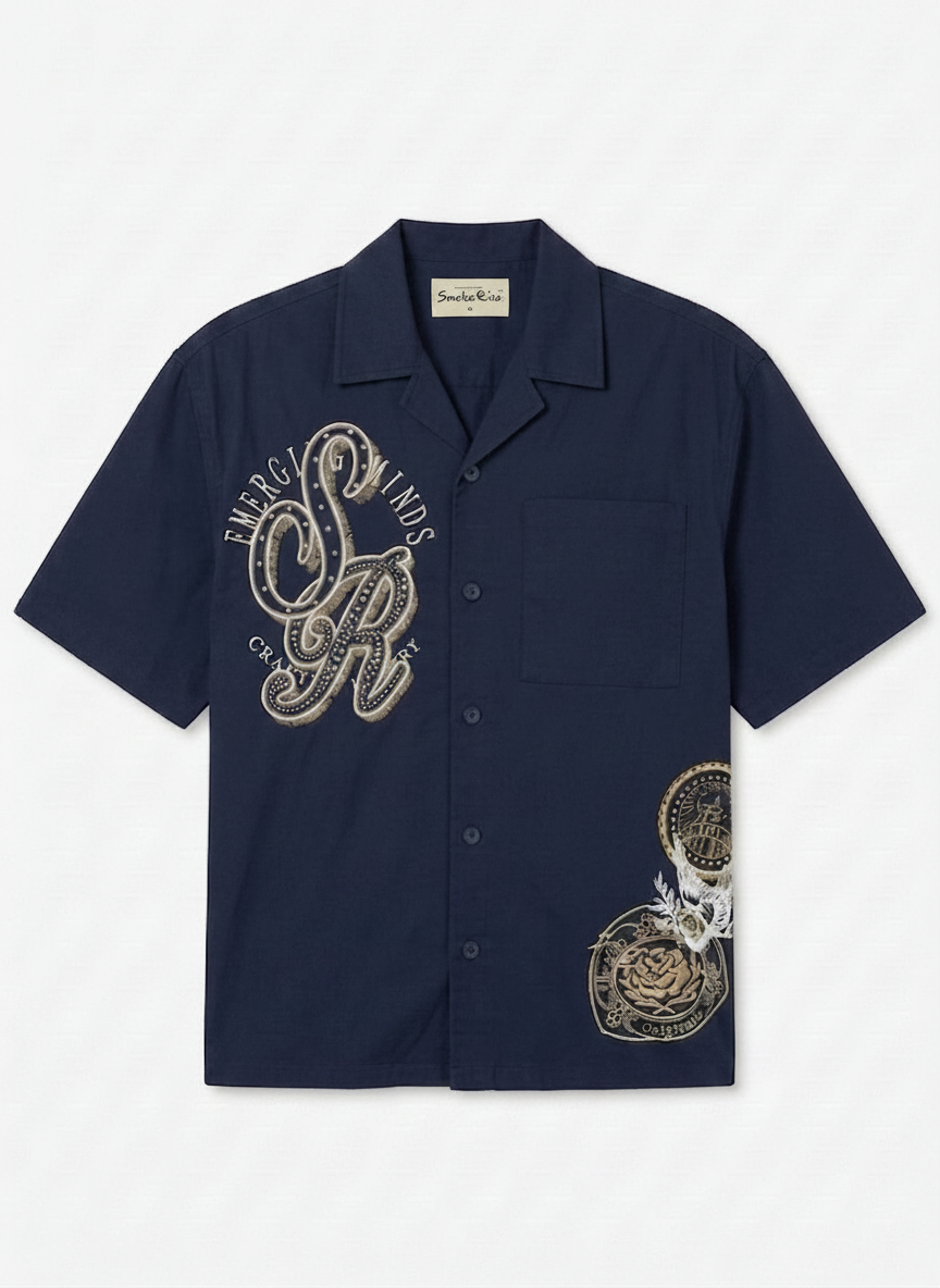 Smoke rise mechanic shirt