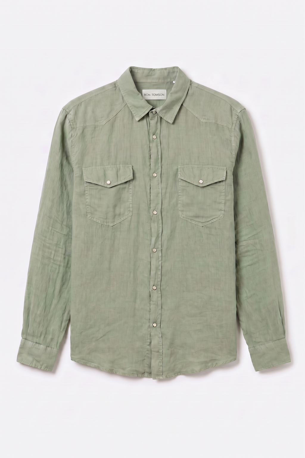Ron tomson western linen shirt
