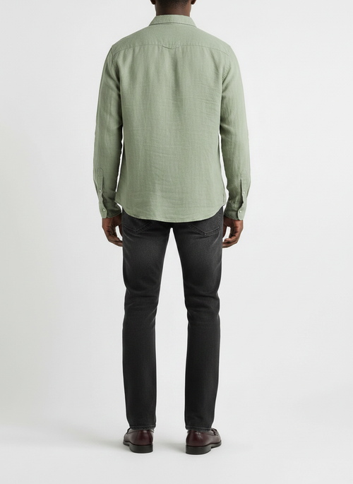 Ron tomson western linen shirt