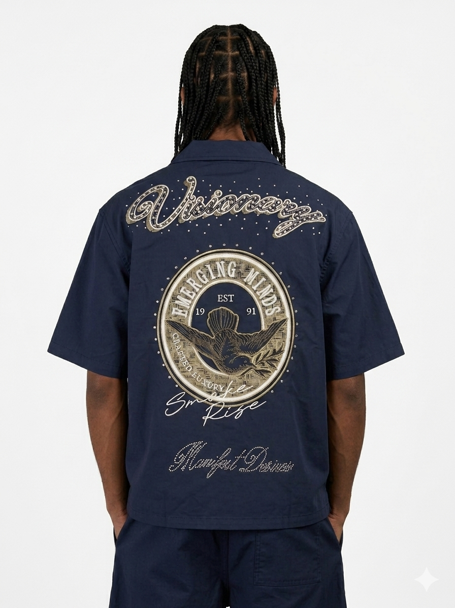 Smoke rise mechanic shirt