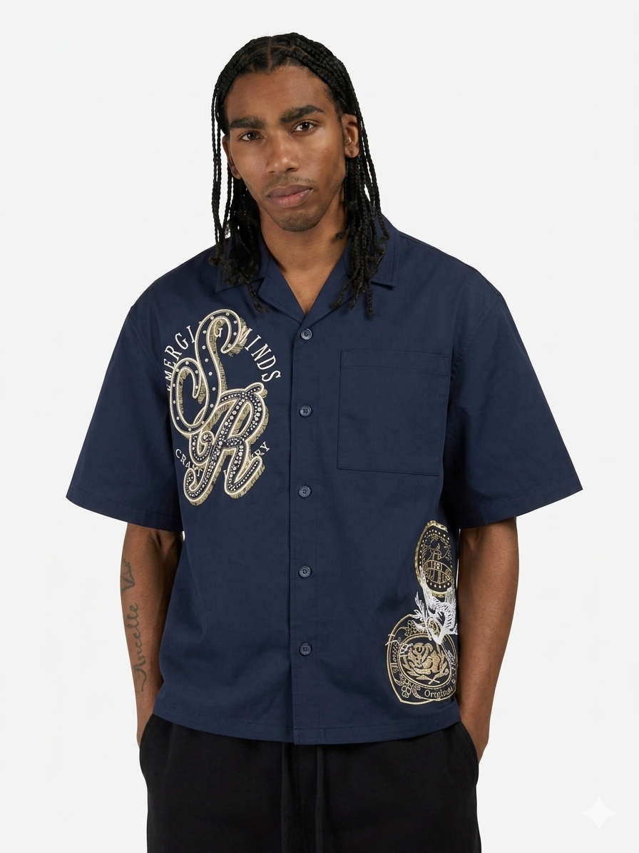 Smoke rise mechanic shirt