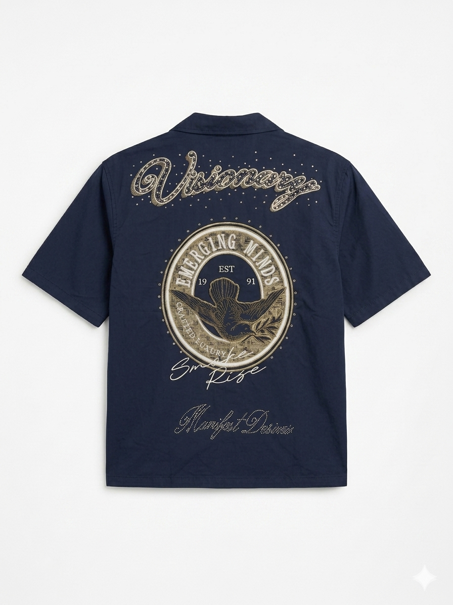 Smoke rise mechanic shirt
